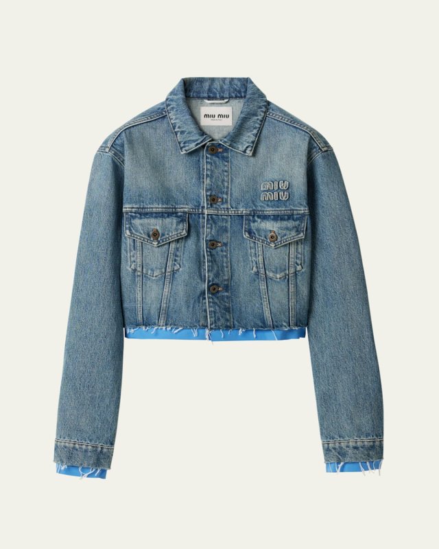 Crop Denim Jacket